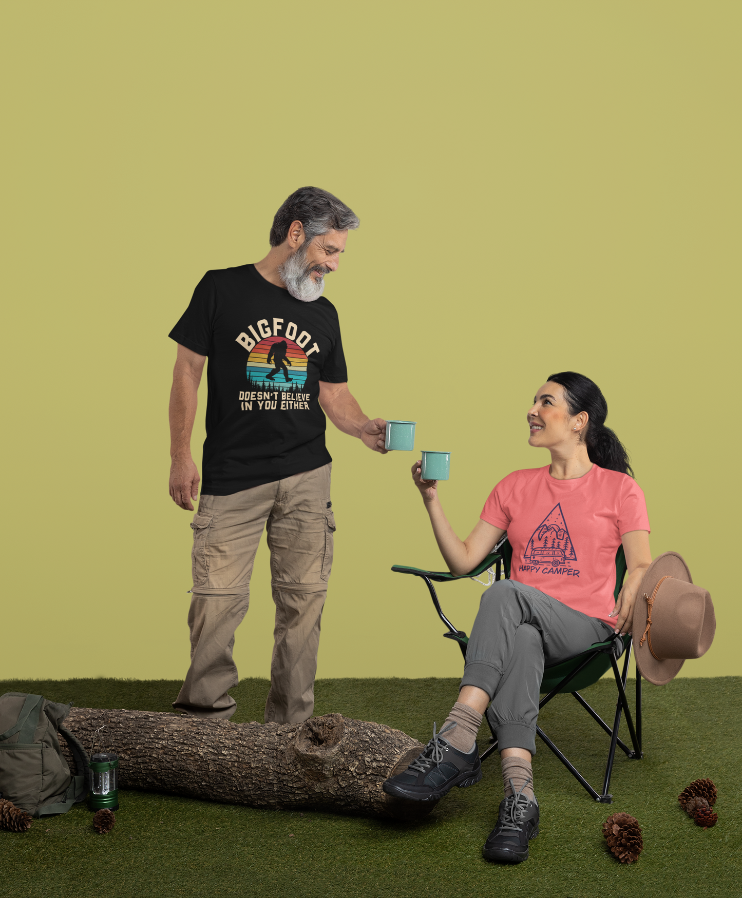 Bigfoot doesn't believe